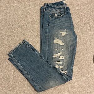 Abercrombie & Fitch Low Rise Ankle Jeans